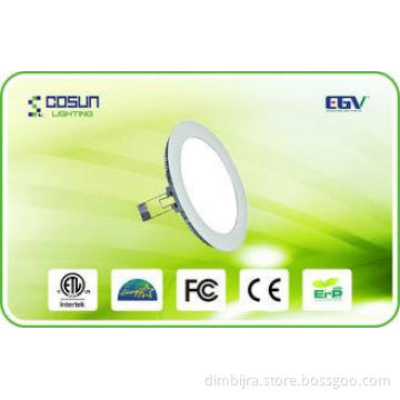 High Brightness Embedded 6 inch Downlight / 765LM 8W Energy